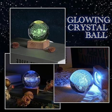 3D Crystal Lamp Ball(Assorted Design) - DreamsBuy