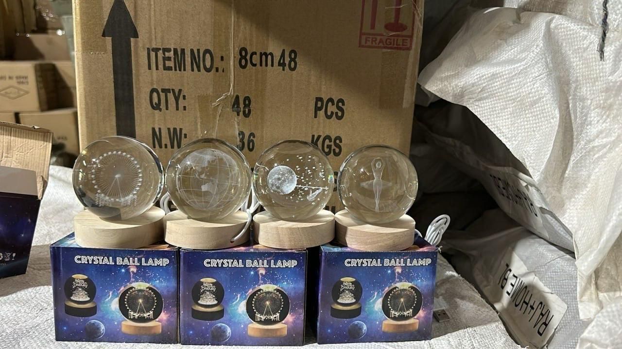 3D Crystal Lamp Ball(Assorted Design) - DreamsBuy