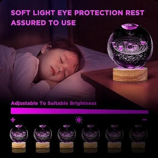 3D Crystal Lamp Ball(Assorted Design) - DreamsBuy