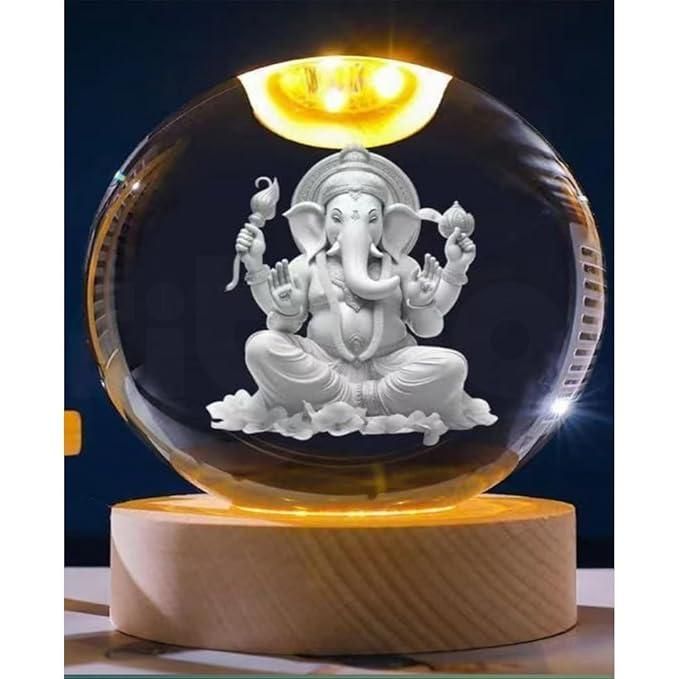 Ganesh Crystal LED Lamp - DreamsBuy