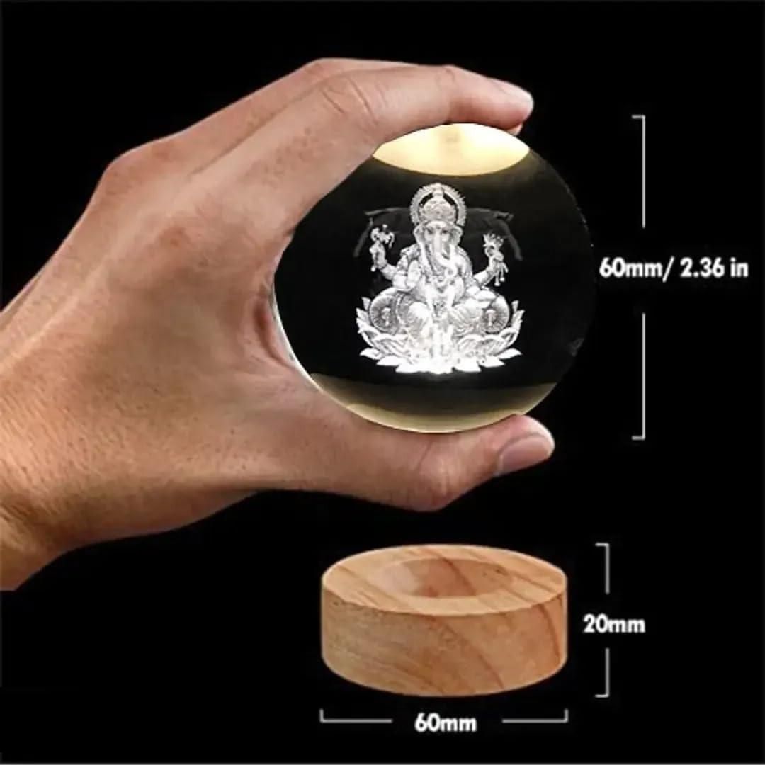 Ganesh Crystal LED Lamp - DreamsBuy