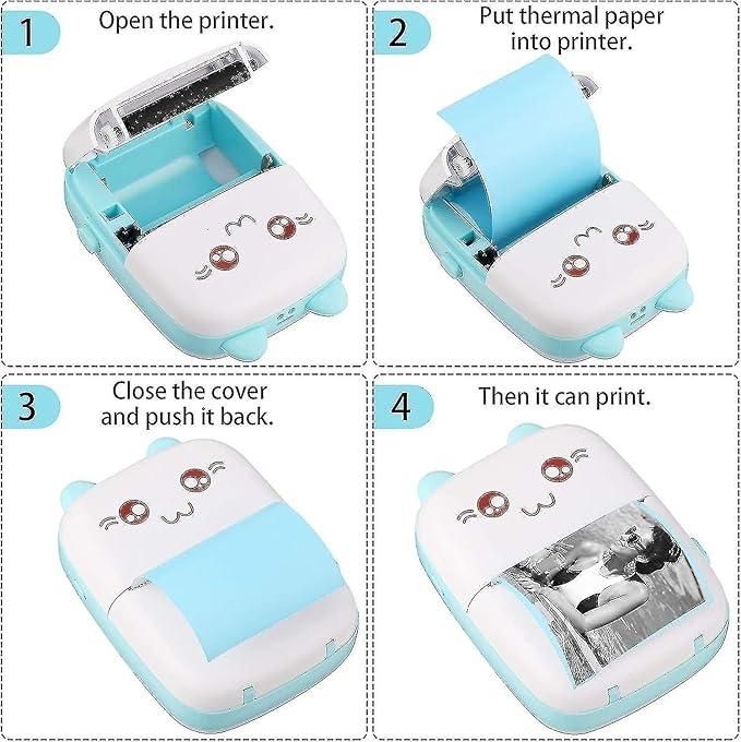 Inkless Bluetooth Pocket Printer - DreamsBuy
