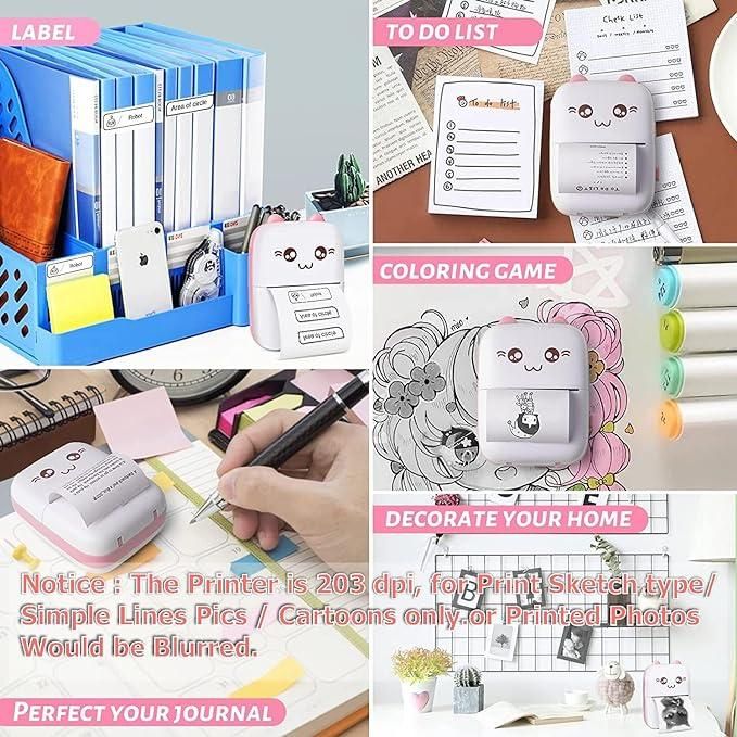 Inkless Bluetooth Pocket Printer - DreamsBuy