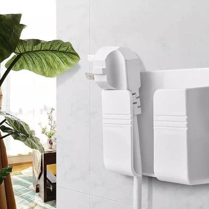 Wall Mounted Mobile Holder With Adhesive Strips& Charging Holder�(Pack of 4) - DreamsBuy