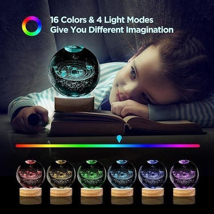3D Crystal Lamp Ball(Assorted Design) - DreamsBuy