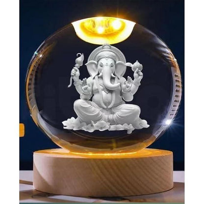 Ganesh Crystal LED Lamp - DreamsBuy