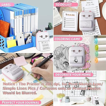 Inkless Bluetooth Pocket Printer - DreamsBuy