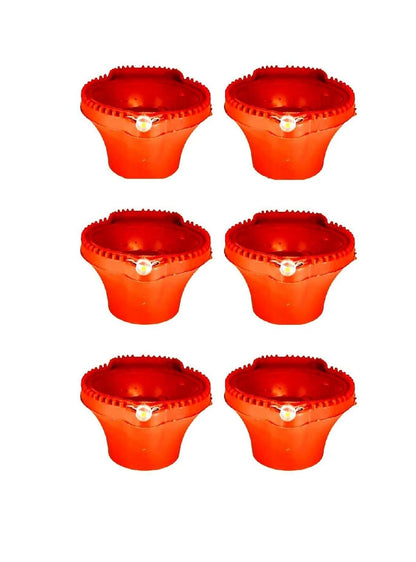 LED Light Water Sensor Diyas Plastic with, Ambient Lights, (Pack of 6/12/18/24) - DreamsBuy