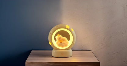 Moon LED Night Lamp with 3 Brightness Modes & Touch Contro - DreamsBuy
