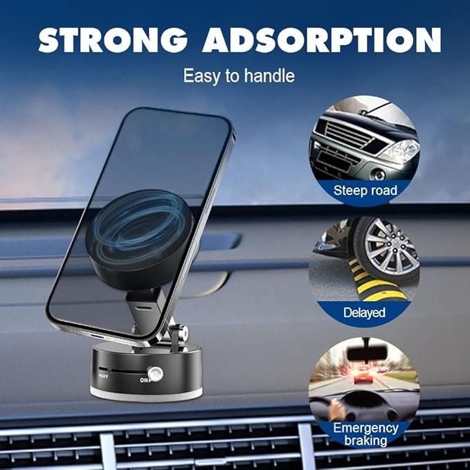 Vacuum Magnetic Suction Phone Holder - DreamsBuy