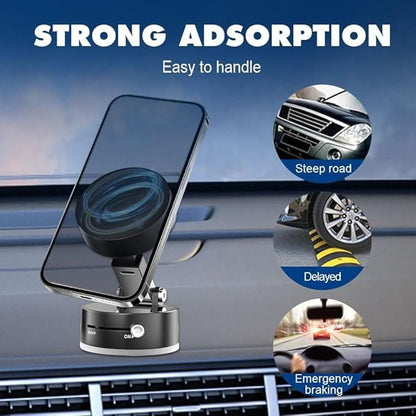 Vacuum Magnetic Suction Phone Holder - DreamsBuy